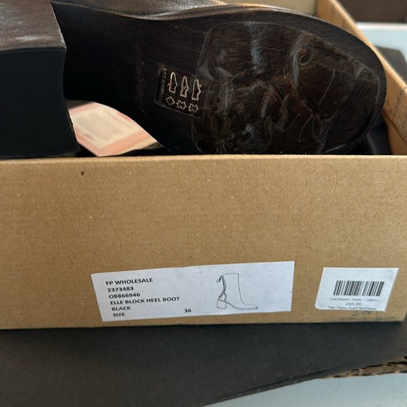 Free people lelle block heel boot - Picture 3 of 3